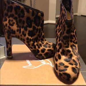 Authentic Christian Louboutin booties